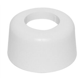 VÄGGHUV 32 MM HEL VIT FALUPLAST