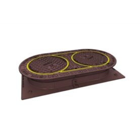 2X640 TELESKOPISK RAM, PREMIUM LOCK FV, SLITSAD PACKNING, LÅS OCH TÄTT SPETTHÅL