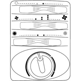 MANÖVERPANEL FÖR PCR1 FRICO