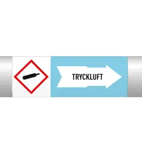 MÄRKTEJP TRYCKLUFT/GAS <2BAR 40 MM 5 METER LJUSBLÅ