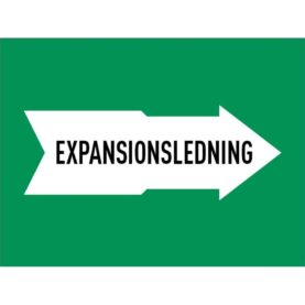 MÄRKTEJP EXPANSIONLEDNING 160 MM GRÖN