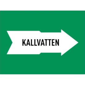 MÄRKTEJP KALLVATTEN 160 MM GRÖN