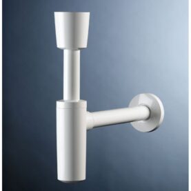 TVÄTTSTÄLLSVATTENLÅS 1 1/4" X 40MM, VIT VÄGG GEBERIT