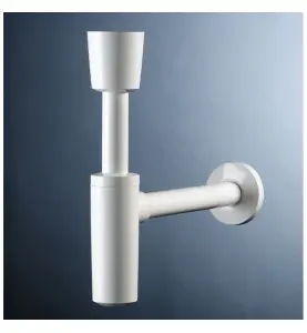TVÄTTSTÄLLSVATTENLÅS 1 1/4" X 40MM, VIT VÄGG GEBERIT