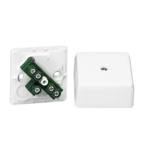 UTANPÅLIGGANDE KOPPLINGSDOSA 5-POL 60X60 MM IP20