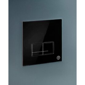 VÄGGTRYCKE XS – DUO SVART GLAS GBG