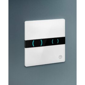 SENSORSTYRT VÄGGTRYCKE XS – DUO VIT GBG