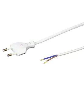 SLADDSTÄLL MED EUROPAKONTAKT 2 METER VIT