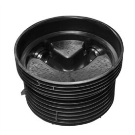 NEDSTIGNINGSBRUNN 1000X160 PP TEGRA TP1 90° SLÄT