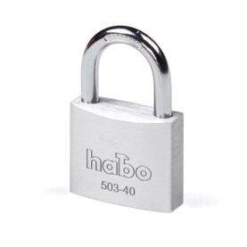 HÄNGLÅS 503-40 ALUMINIUM HABO