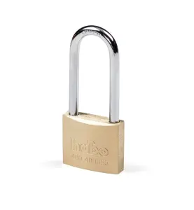 HÄNGLÅS 403-40HB55 MÄSSING HABO
