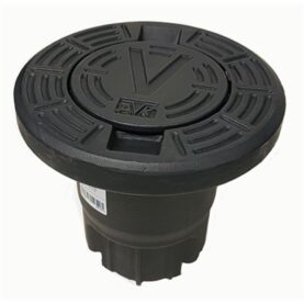 VENTILBETÄCKNING FAST RUND RAM/LOCK AVK