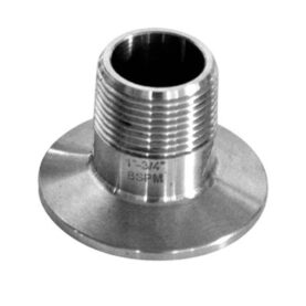 CLAMPHYLS 1 1/2" MED UTVÄNDIG R-GÄNGA 1 1/2" 316L