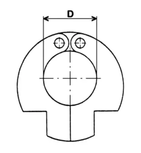 SÅGMALL Ø 101.6 MM