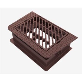 500 TELESKOP RAM, TYP A2 RÄNNSTENSBETÄCKNING, DIAGONALT GALLER MED LÅS. GSA 1100CM2,  4095/4138/4097