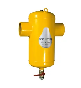 SMUTSAVSKILJARE SPIROTRAP DN100 SVETSÄNDAR (DIRT) RETHERM KRUGE