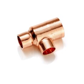 T-RÖR 12X15X12 90° FÖRMINSKAT KOPPAR ALTECH