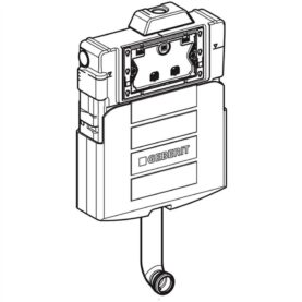 DUOFIX INBYGGNADSCISTERN FÖR TEK GEBERIT