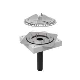 TAKBRUNN, FLÄNS, LÖVSIL FÖR TAKFOLIE MAX KAP.=12L/S PLUVIA GEBERIT