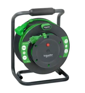 TRÄDGÅRDSKABELVINDA 25 METER IP44 SCHUKO