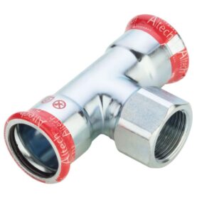 T-RÖR 108XG20 2MUFF X INVÄNDIG GÄNGA ELFÖRZINKAD M-PROFIL ALTECH