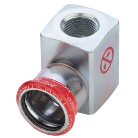 VINKEL 90° 22XG15 1 MUFF X INVÄNDIG GÄNGA ELFÖRZINKAD M-PROFIL ALTECH