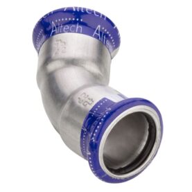 BÖJ 88,9 45° 2 MUFF ROSTFRIA M-PROFIL ALTECH