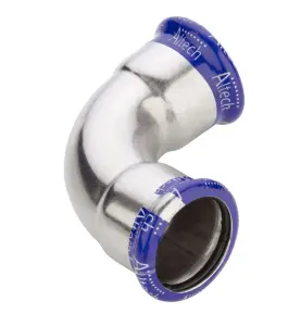 BÖJ 22 90° 2 MUFF ROSTFRIA M-PROFIL ALTECH