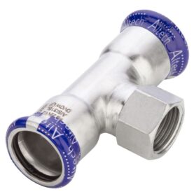 T-RÖR 76,1XG20 2 MUFF X INVÄNDIG GÄNGA ROSTFRIA M-PROFIL ALTECH