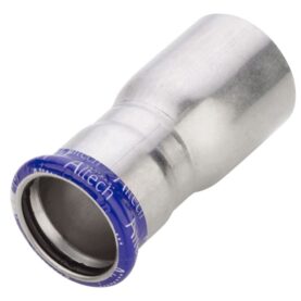 FÖRMINSKNING 88,9X76,1 1 MUFF ROSTFRIA M-PROFIL ALTECH