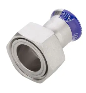 ÖVERGÅNGSKOPPLING 22XG25 1 MUFF X INVÄNDIG GÄNGA ROSTFRIA M-PROFIL ALTECH