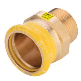 ÖVERGÅNGSMUFF 15XR15 UTVÄNDIG GÄNGA KOPPAR GAS M-PROFIL ALTECH