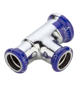 T-RÖR 15X12 FÖRKROMAD KOPPAR M-PROFIL ALTECH