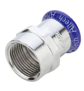 ÖVERGÅNGSMUFF 12XG15 INVÄNDIG GÄNGA FÖRKROMAD KOPPAR M-PROFIL ALTECH