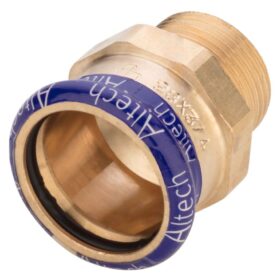 ÖVERGÅNGSNIPPEL 76,1XR65 UTVÄNDIG GÄNGA KOPPAR M-PROFIL ALTECH