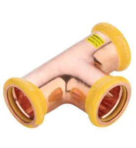 T-RÖR 28X15 FÖRMINSKAD KOPPAR GAS M-PROFIL ALTECH