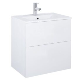 KOMMOD ISELLA 60 CM KOMPAKT VIT HÖGBLANK TVÄTTSTÄLL I PORSLIN ALTERNA