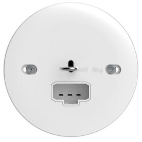 LAMPUTTAG DCL INFÄLLT FÖR TAKMONTAGE 1-VÄGS 2-POL JORD MED DEMOTERBAR KROK VIT