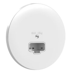 LAMPUTTAG DCL INFÄLLT FÖR TAKMONTAGE 1-VÄGS 2-P JORD FÖR TAKDOSA MITTSTOLPE VIT