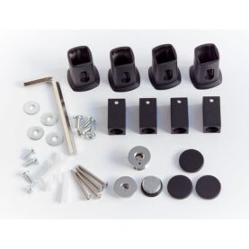 VÄGGFÄSTE CALORE SVART ALTERNA