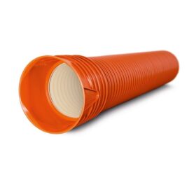 250 WAVIN RIB RÖR  SN8 6M M/MF, 8 ST/BUNT