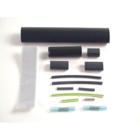 MONTAGESATS FÖR ALTECH FLEX KABEL AN- OCH AVSLUTNINGSSATS, SKYLT SVART ALTECH