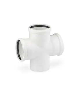 DUBBELGRENRÖR 110 MM 87° RAUPIANO PLUS