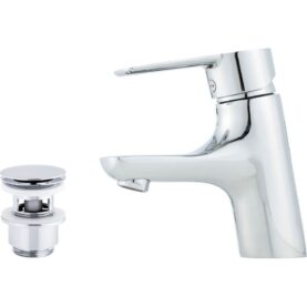 TVÄTTSTÄLLSBLANDARE 243070.CA CERA B5MED PUSH-DOWN VENTIL MORA