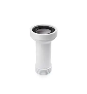 WC-STOS CENTRISK 90 Ø90MM H=260MM FÖR Ø90MM MUFF/SLÄTÄNDE CENTRISK, KAPBAR VIT JAFO