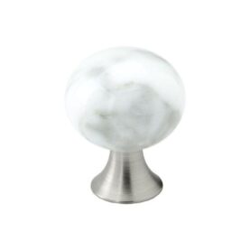 KNOPP TILL BADRUMSSKÅP K8 VIT MARMOR GBG