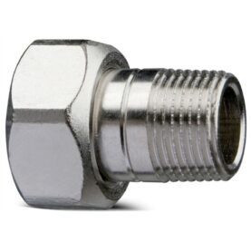 NIPPEL OCH MUTTER 15 RAK FN FÖR TAPPVATTEN IMI