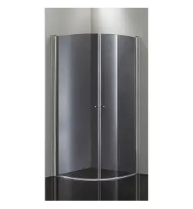 DUSCHHÖRNA PICTO 100X100 SVÄNGD GRÅTON ALTERNA