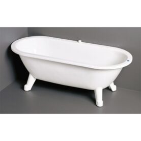 BADKAR6316 VITT 1580 MM FRONTLÖST GBG