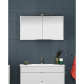 SPEGELSKÅP GRAPHIC 100 CM GRÅ GBG